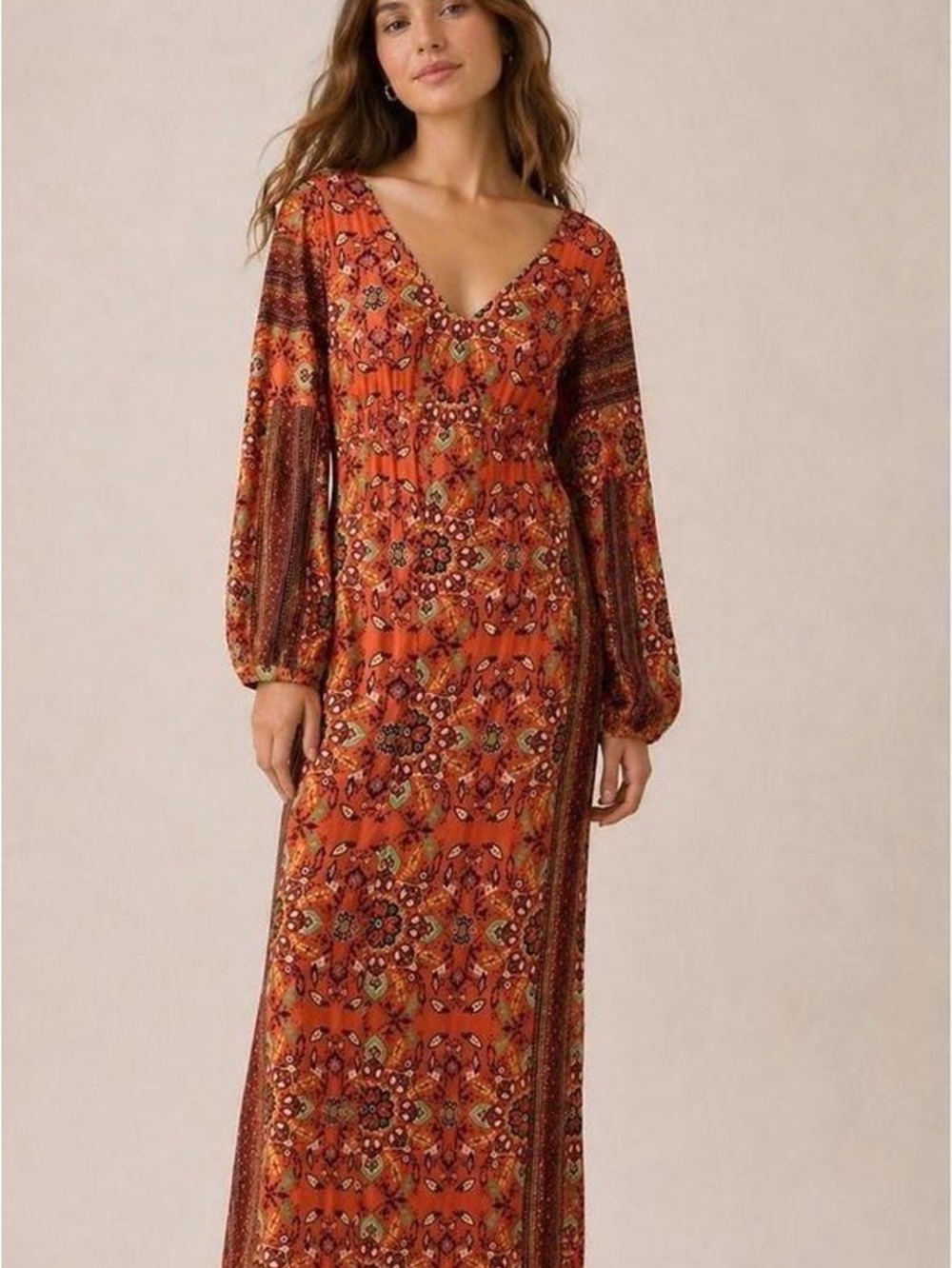 Farm Rio x Anthropologie Clarabella Maxi Dress - Size Small *NWT*